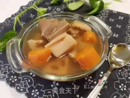 Make Lotus carrot soup step 5