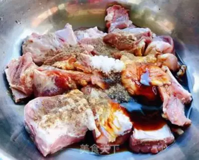 Make Garlic ribs step 1