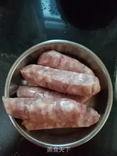 Make Roasted beam sausage step 1