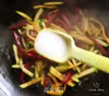Make The ham, the rice line step 5