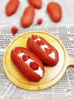Make Net cream bread step 25