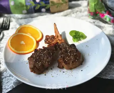Make French lamb chops step 7