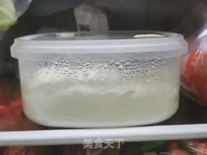 Make Strawberry coconut milk step 5