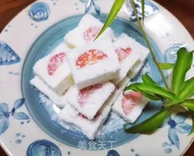 Make Strawberry coconut milk step 7