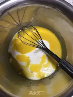 Make Peach cheesemus step 5