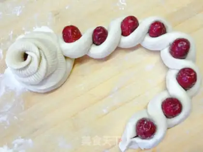 Make The date buns step 8