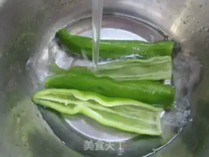 Make Pyramid duck eggs for fried tofu step 1
