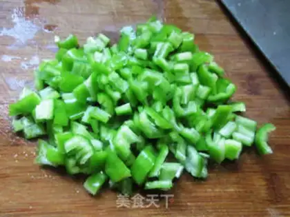 Make Pyramid duck eggs for fried tofu step 2