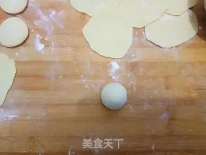 Make Sticky bean buns step 6