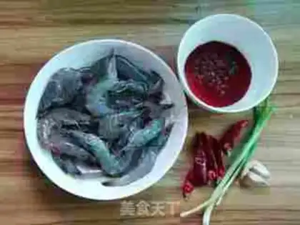 Make Spicy shrimp step 0