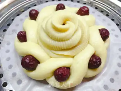 Make The date buns step 11
