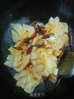 Make Spicy squid step 4