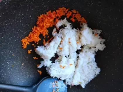 Make Rice sandwich step 2