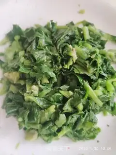 Make The radish leaves step 3