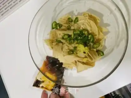 Make Tofu skin step 2