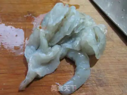 Make Shrimp duck eggs and tofu step 2