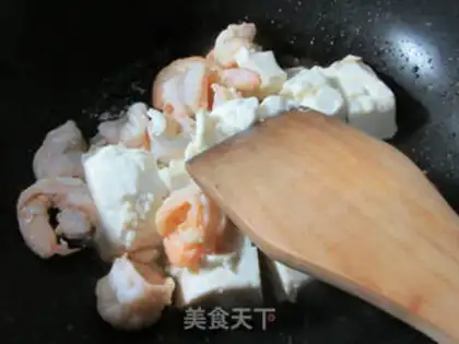 Make Shrimp duck eggs and tofu step 6