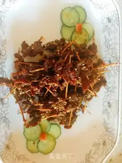 Make Toothpick lamb step 4