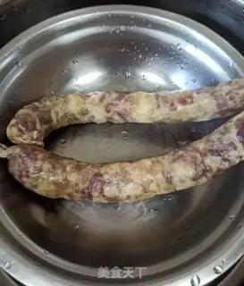 Make Steam sausage step 1