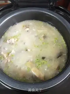 Make Porridge of mushroom peas step 5