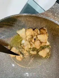 Make ♪ Potato peppers are fried back to the pot ♪ step 7