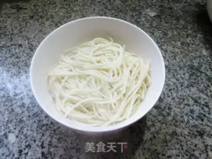 Make Soy noodles step 2