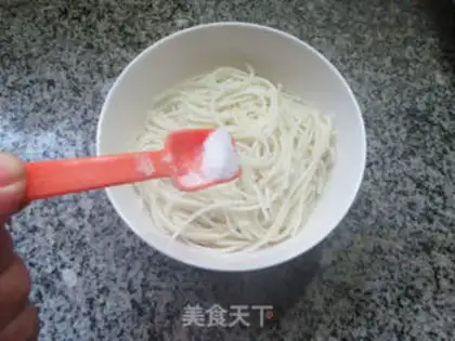 Make Soy noodles step 3