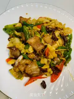 Make ♪ Potato peppers are fried back to the pot ♪ step 13