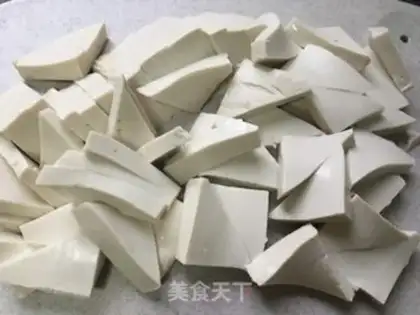 Make Fish tofu step 1