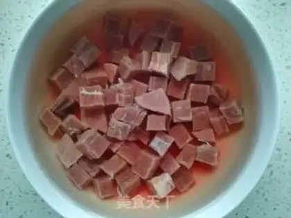 Make Take the beef string step 0