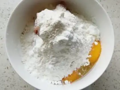 Make Spicy souffle step 1