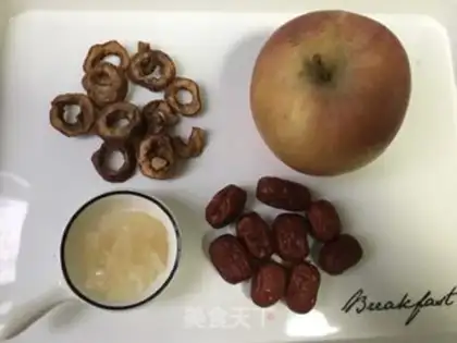 Make Apple Mountain red date soup step 0