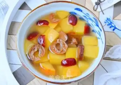 Make Apple Mountain red date soup step 6