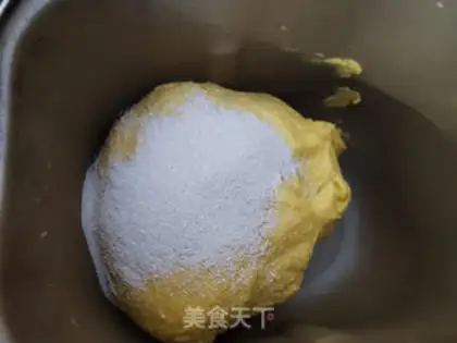 Make Pumpkin cream toast step 3