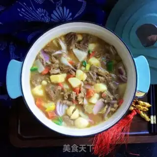 Make Curry potato stew step 12