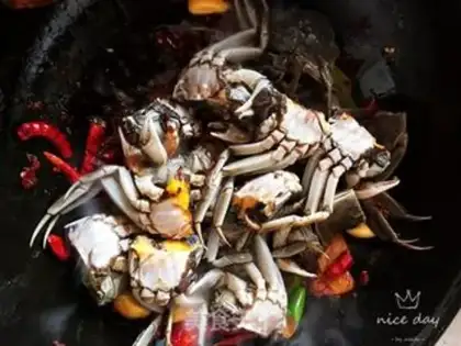Make Spicy crabs step 4
