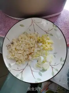 Make Garlic fan sap step 2