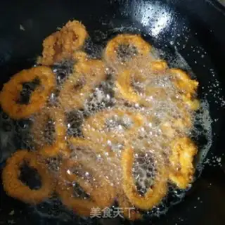 Make Gold squid step 7
