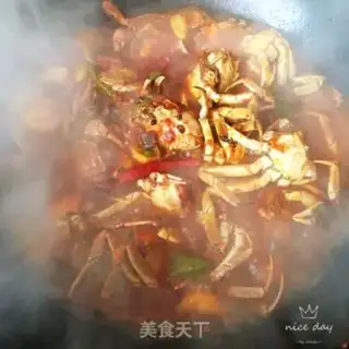 Make Spicy crabs step 8
