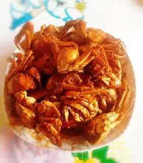 Make Spicy crabs step 9
