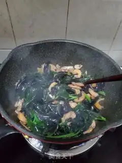 Make Shrimp-dried violet step 6