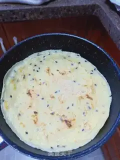 Make Breakfast eggcake step 4