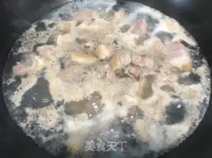 Make Roach and lamb stew step 3