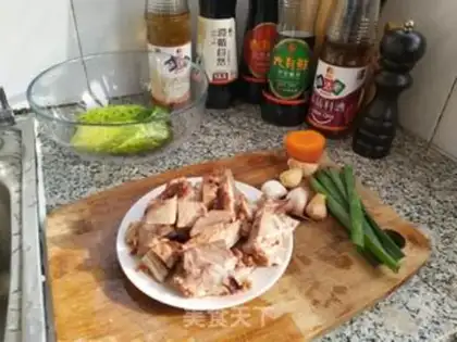 Make cucumber with pork step 0