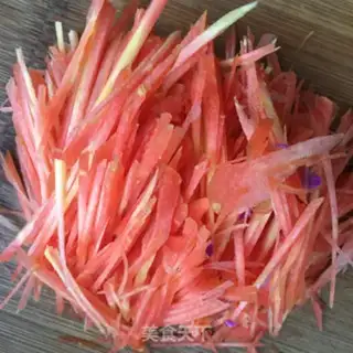 Make Garland radish step 2
