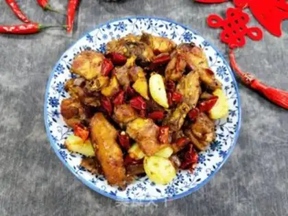 Make Spicy chicken step 10