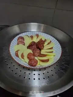 Make Weenie steamed potato chips step 4