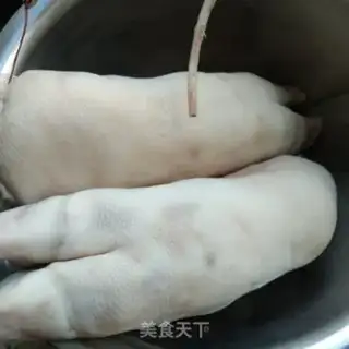 Make Pork hoof step 0