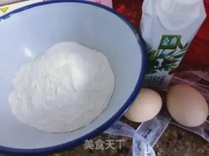 Make original waffles step 0