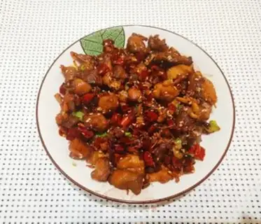 Make Spicy chicken step 9